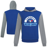 Royal Toronto Blue Jays Levelwear Throwback Ultimate Banner Arch Hoodie