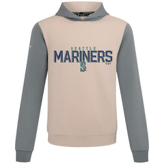 Sand Seattle Mariners Levelwear Throwback Carve Ultimate Hoodie