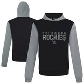 Black Colorado Rockies Levelwear Throwback Carve Ultimate Hoodie