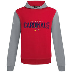 Red St. Louis Cardinals Levelwear Throwback Carve Ultimate Hoodie