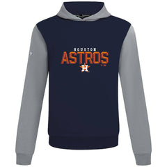 Navy Houston Astros Levelwear Throwback Carve Ultimate Hoodie
