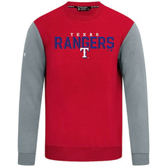 Red Texas Rangers Levelwear Throwback Ultimate Carve Sweatshirt