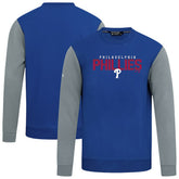 Royal Philadelphia Phillies Levelwear Throwback Ultimate Carve Sweatshirt