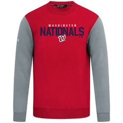 Red Washington Nationals Levelwear Throwback Ultimate Carve Sweatshirt