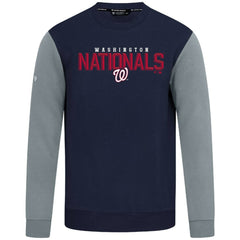 Navy Washington Nationals Levelwear Throwback Ultimate Carve Sweatshirt