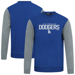 Royal Los Angeles Dodgers Levelwear Throwback Ultimate Carve Sweatshirt