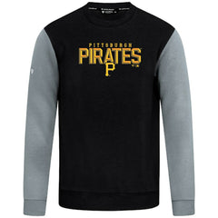 Black Pittsburgh Pirates Levelwear Throwback Ultimate Carve Sweatshirt