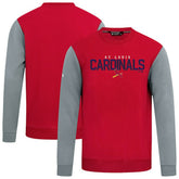 Red St. Louis Cardinals Levelwear Throwback Ultimate Carve Sweatshirt
