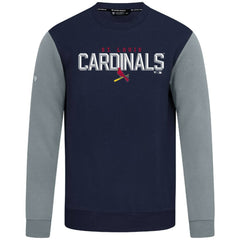 Navy St. Louis Cardinals Levelwear Throwback Ultimate Carve Sweatshirt