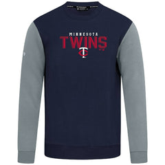 Navy Minnesota Twins Levelwear Throwback Ultimate Carve Sweatshirt