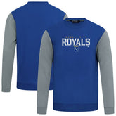 Royal Kansas City Royals Levelwear Throwback Ultimate Carve Sweatshirt
