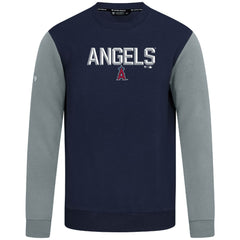 Navy Los Angeles Angels Levelwear Throwback Ultimate Carve Sweatshirt