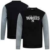 Black New York Yankees Levelwear Throwback Ultimate Carve Sweatshirt