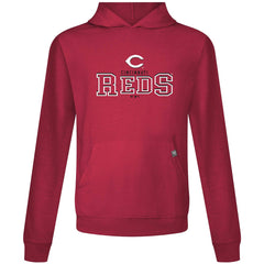 Red Cincinnati Reds Levelwear Relay Journey Pullover Hoodie