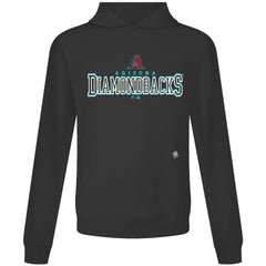 Black Arizona Diamondbacks Levelwear Relay Journey Pullover Hoodie