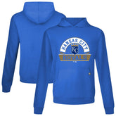 Royal Kansas City Royals Levelwear Relay Banner Arch Pullover Hoodie