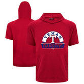 Red Texas Rangers Levelwear Phase Banner Arch Hoodie T-Shirt
