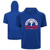 Royal Philadelphia Phillies Levelwear Phase Banner Arch Hoodie T-Shirt