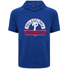 Royal Philadelphia Phillies Levelwear Phase Banner Arch Hoodie T-Shirt