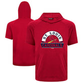 Red St. Louis Cardinals Levelwear Phase Banner Arch Hoodie T-Shirt