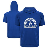 Royal Los Angeles Dodgers Levelwear Phase Banner Arch Hoodie T-Shirt