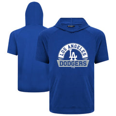 Royal Los Angeles Dodgers Levelwear Phase Banner Arch Hoodie T-Shirt