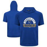 Royal Kansas City Royals Levelwear Phase Banner Arch Hoodie T-Shirt