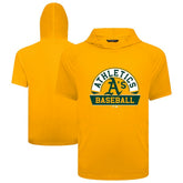 Gold Athletics Levelwear Phase Banner Arch Hoodie T-Shirt