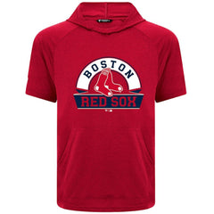 Red Boston Red Sox Levelwear Phase Banner Arch Hoodie T-Shirt