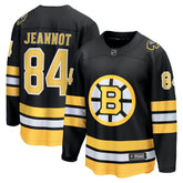 NHL Tanner Jeannot Boston Bruins Fanatics Home Breakaway Player Jersey