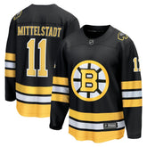 NHL Casey Mittelstadt Boston Bruins Fanatics Home Breakaway Player Jersey