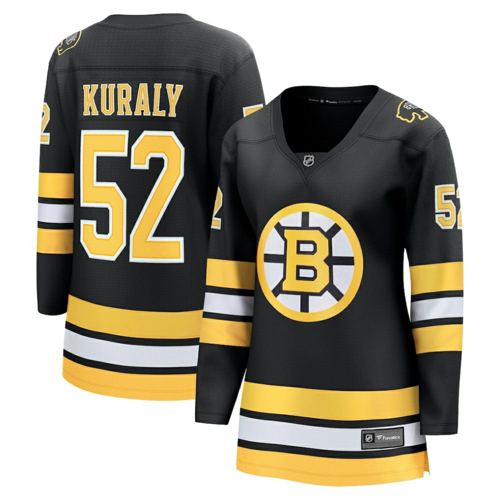 NHL Sean Kuraly Boston Bruins Fanatics Women's Home Breakaway Player Jersey