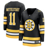 NHL Casey Mittelstadt Boston Bruins Fanatics Women's Home Breakaway Player Jersey