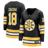 NHL Pavel Zacha Boston Bruins Fanatics Women's Home Breakaway Player Jersey