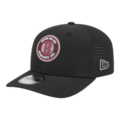 Black Boston Red Sox New Era Circle 9SEVENTY Adjustable Hat