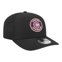 Black Chicago Cubs New Era Circle 9SEVENTY Adjustable Hat