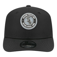 Black Chicago White Sox New Era Circle 9SEVENTY Adjustable Hat
