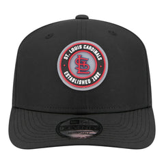 Black St. Louis Cardinals New Era Circle 9SEVENTY Adjustable Hat