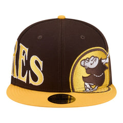 Brown/Gold San Diego Padres New Era Stretched Two-Tone 9FIFTY Adjustable Hat