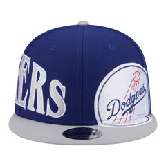 Royal/Gray Los Angeles Dodgers New Era Stretched Two-Tone 9FIFTY Adjustable Hat