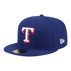 Royal Texas Rangers New Era City Patch 59FIFTY Fitted Hat