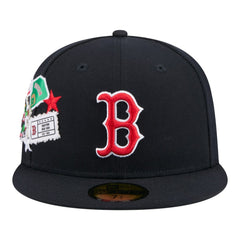 Navy Boston Red Sox New Era City Patch 59FIFTY Fitted Hat
