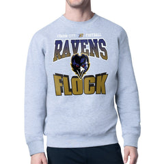 Starter Comic Style Sweatshirt - Baltimore Ravens Sweatshirts