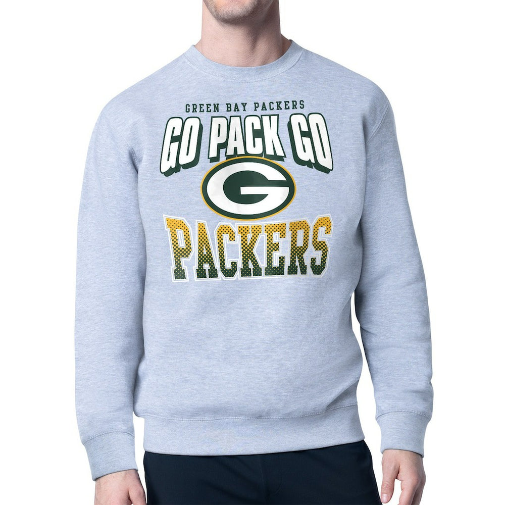 Starter Comic Style Sweatshirt - Green Bay Packers Sweatshirts