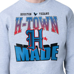 Starter Comic Style Sweatshirt - Houston Texans Sweatshirts