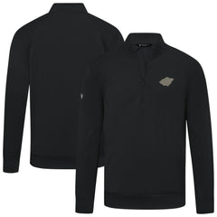 NHL Minnesota Wild Levelwear Copper Upright Quarter-Zip Pullover