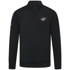 NHL Minnesota Wild Levelwear Copper Upright Quarter-Zip Pullover
