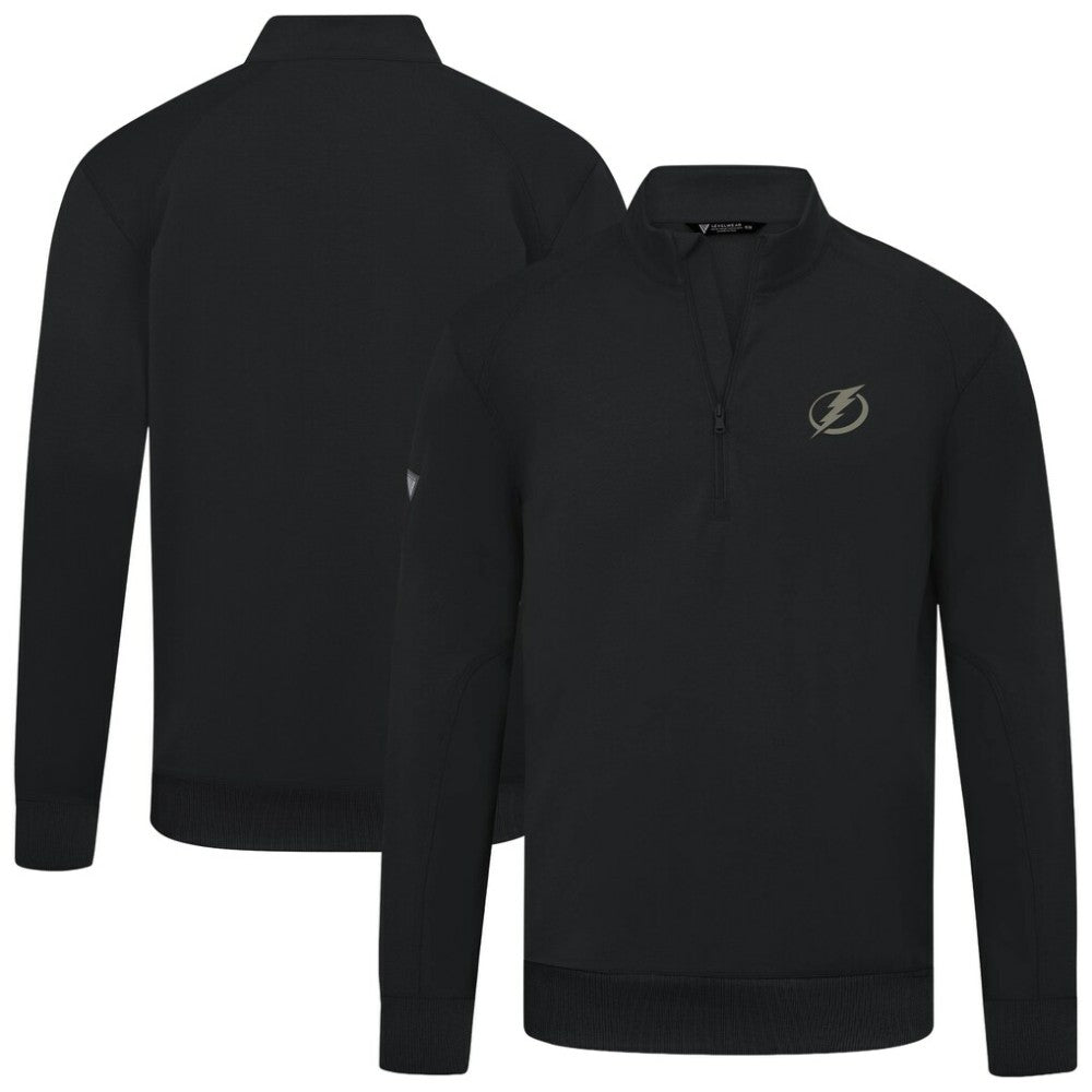 NHL Tampa Bay Lightning Levelwear Copper Upright Quarter-Zip Pullover