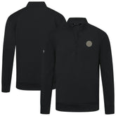 NHL Edmonton Oilers Levelwear Copper Upright Quarter-Zip Pullover