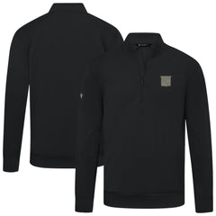 NHL New York Rangers Levelwear Copper Upright Quarter-Zip Pullover